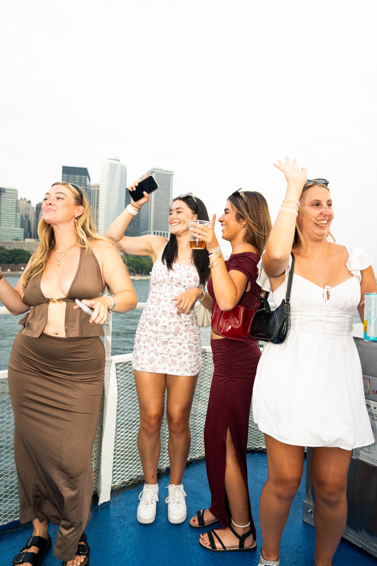 Cash bar on booze cruise